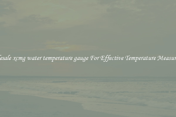Wholesale xcmg water temperature gauge For Effective Temperature Measurement