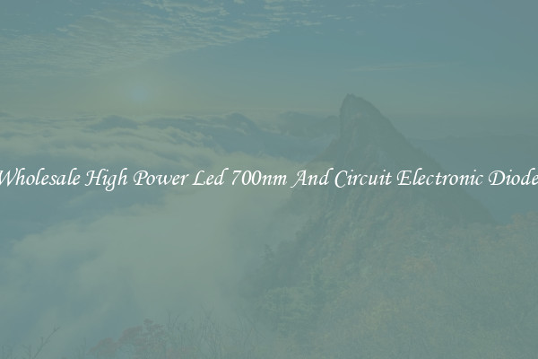 Wholesale High Power Led 700nm And Circuit Electronic Diodes